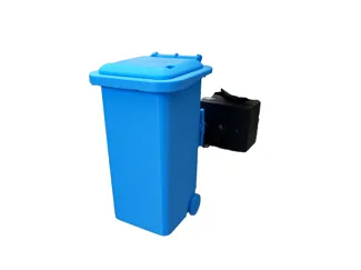 V Mount Trashcan