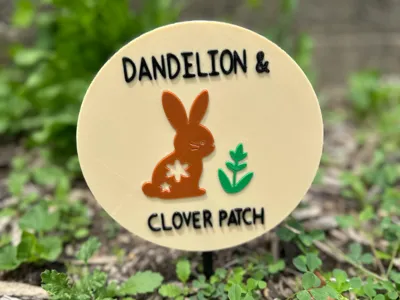 Clover Patch Garden Sign