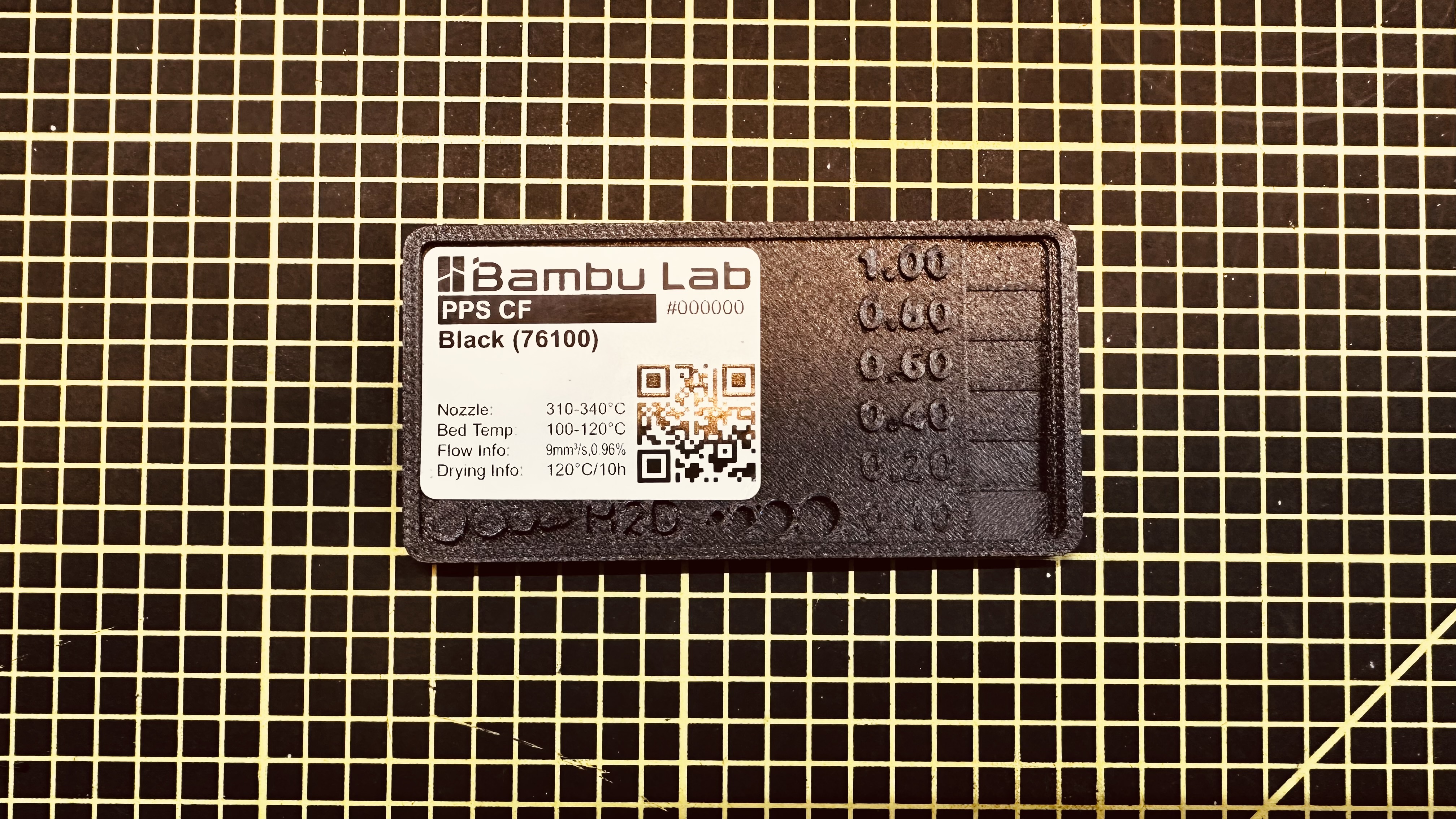 Miniatura 5 do modelo 3D Filament sample card