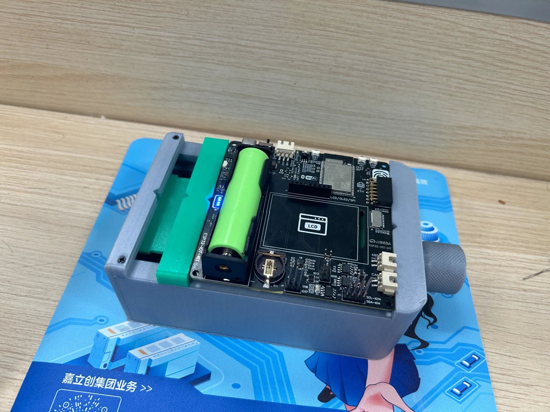 Miniatura 1 do modelo 3D PCB主板固定夹具