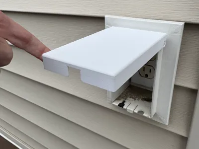 Outdoor Outlet Cover Replacement (Type 3R)