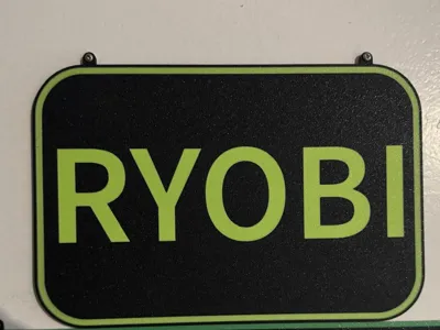 Ryobi sign 