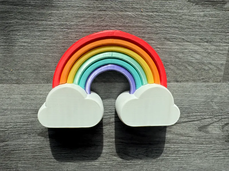 Rainbow kids decoration 