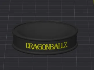 SOPORTE PARA BOLA DRAGON BALL Z