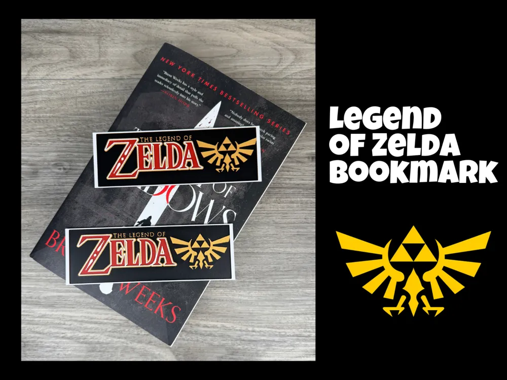 Legend of Zelda Logo Bookmark