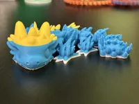 3-Color Baby Dragon – Minimal Waste, Color Change by Layer