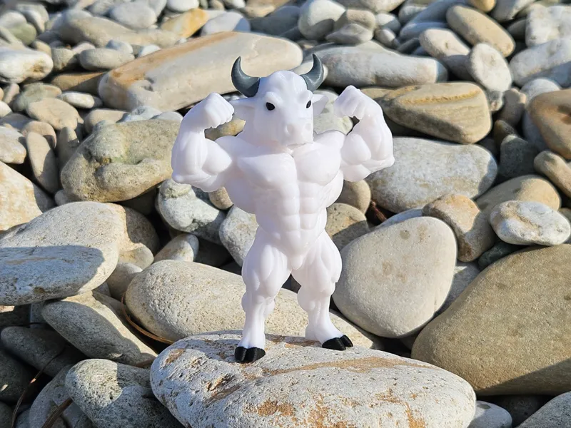 Muscular COW figure