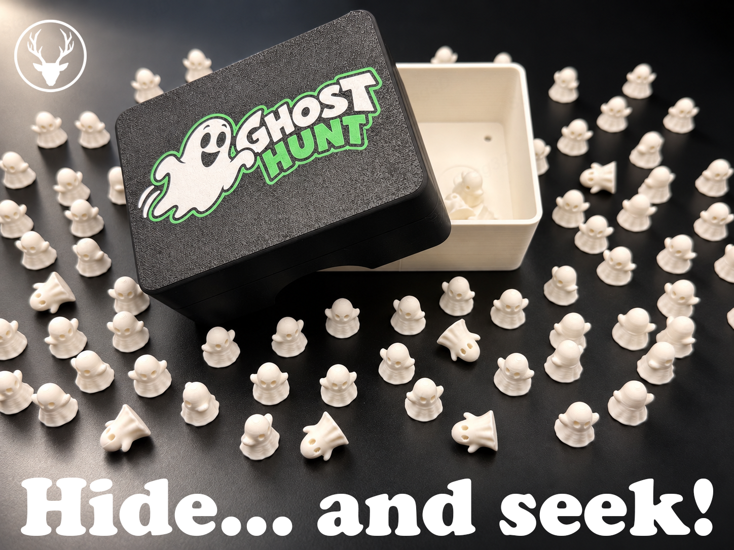 Ghost Hunt Game, Hide & Seek! - 3D printed Other Toys & Games, in stock in India