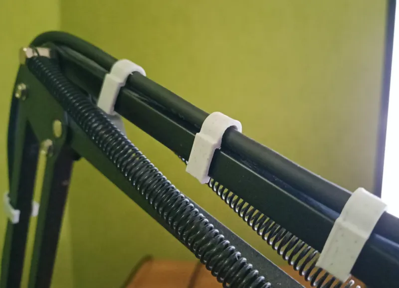 Microphone Arm XLR Cable Clip