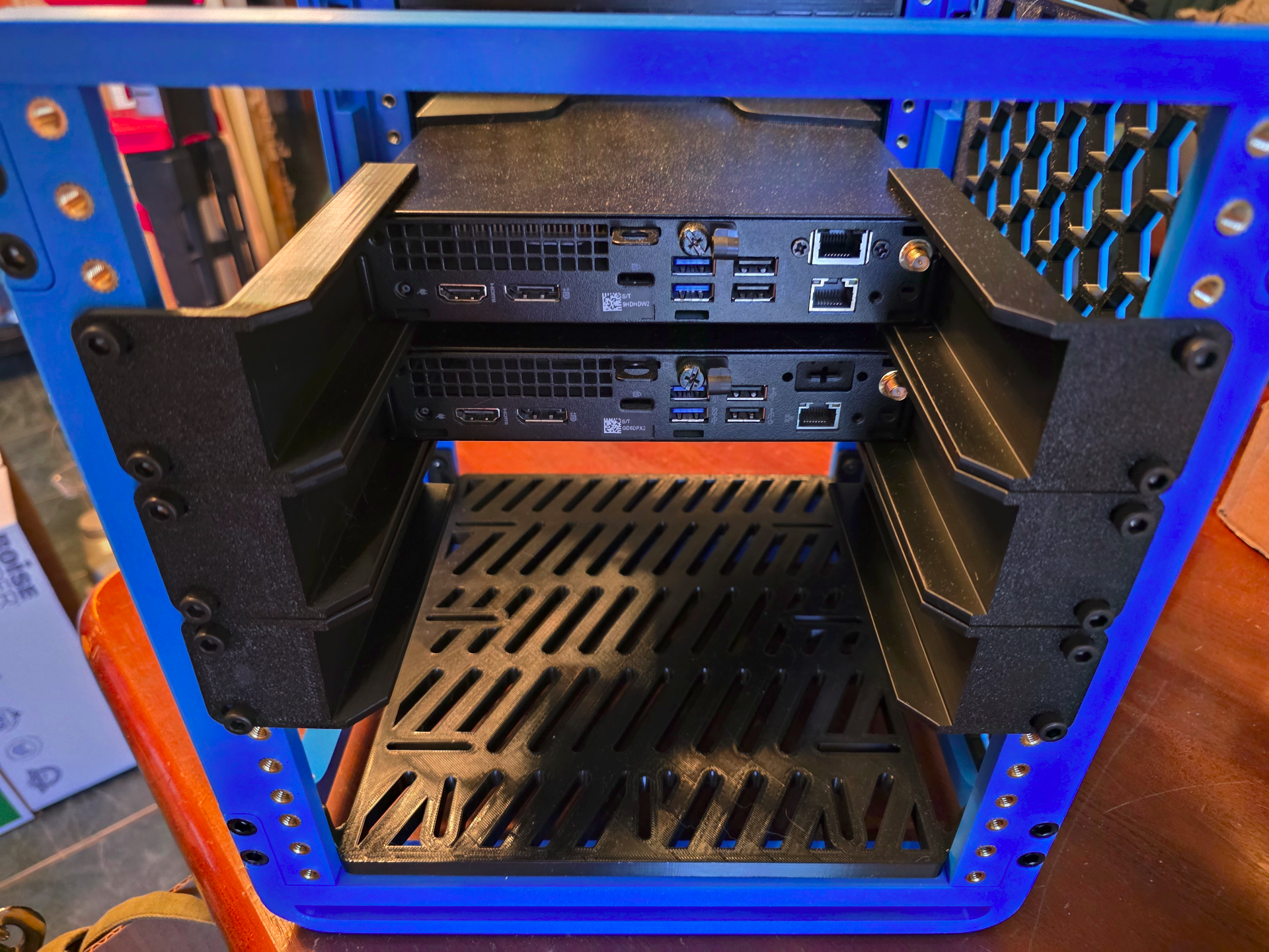 Optiplex 3060 Rear Support Bracket for 10" Rack