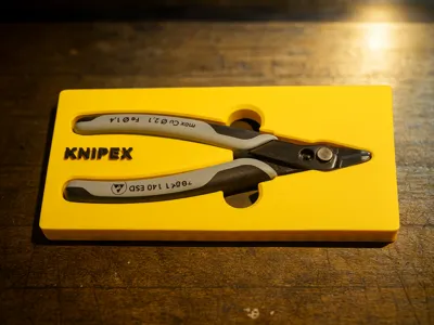 KNIPEX Diagonal Cutters 78 61 140 ESD Container