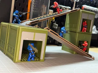Halo Mega Foundry Crates and Bridges