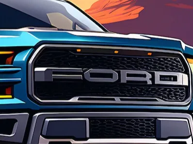 stylized f150