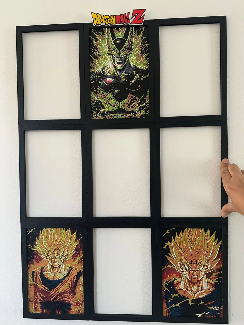 Modular Dragon Ball Z Hueforge frame - Free 3D Print Model - MakerWorld