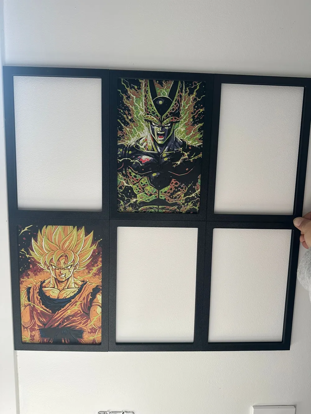 Modular Dragon Ball Z Hueforge frame - Free 3D Print Model - MakerWorld