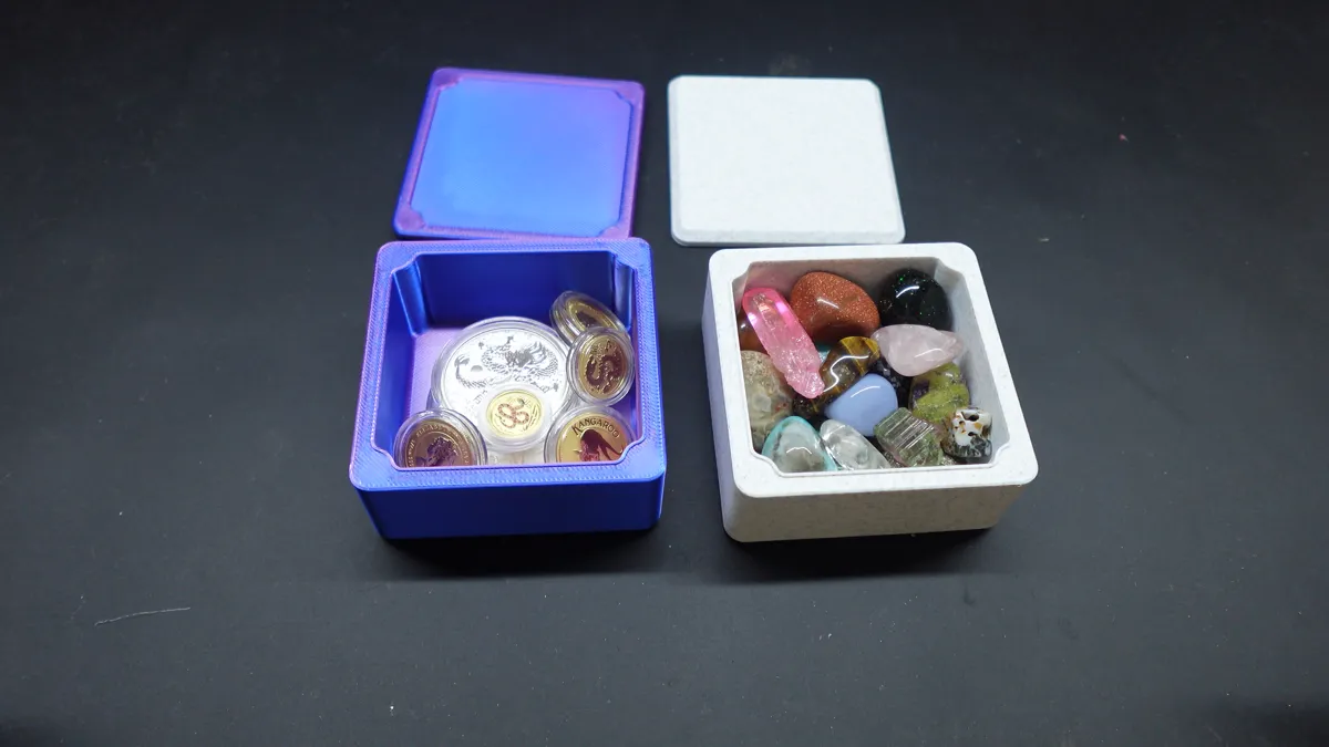 Box With Hidden Magnets (How To Tutorial) - Free 3D Print Model ...