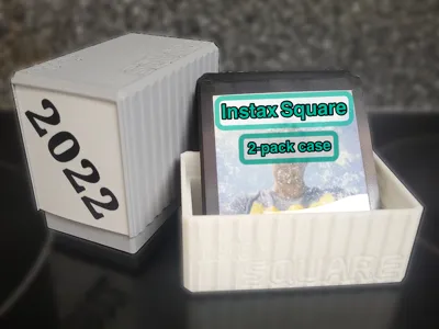 Instax SQUARE Display & Travel Case (2-Pack ver)