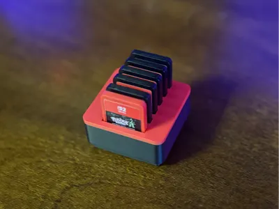 Gridfinity Bins for Nintendo Switch 1&2 Cartridges