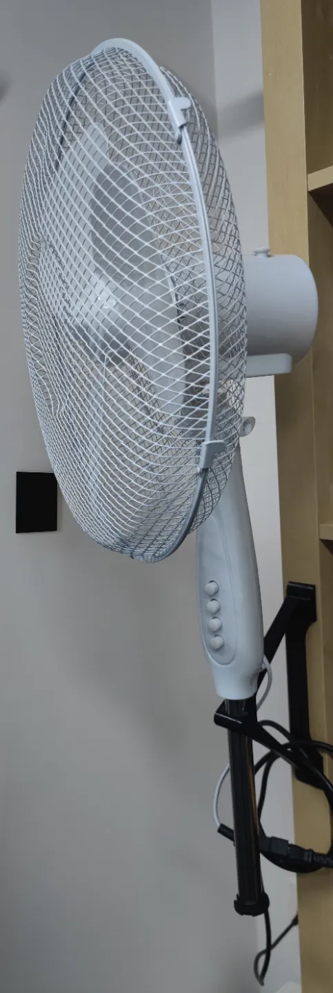 Wall mount for pedestal fan