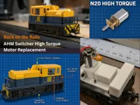 Mounting brackets for N20 motor