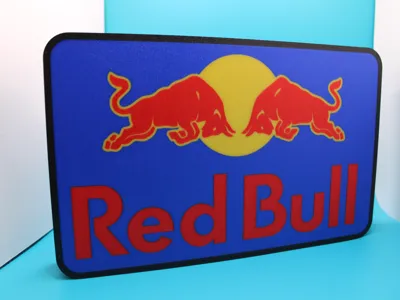 redbull light box