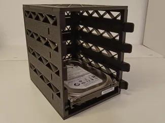 4 Bay HDD-Cage 3.5" with Backplane, JBOD enclosure