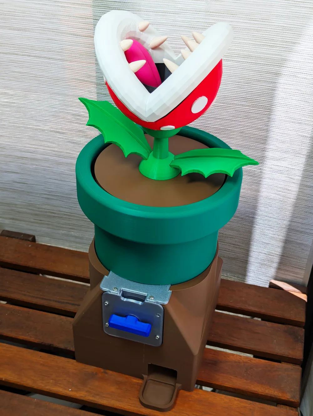 피라냐 식물 사탕 디스펜서 - 슈퍼 마리오 파이프 - 무료 3D 프린트 모델 - MakerWorld