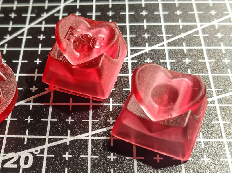 Valentine's day keycap for keyboard
