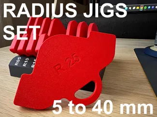 Radius Jigs for Router 5-40mm Set