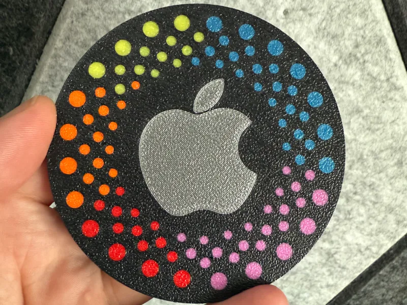 Posavasos Apple Retro