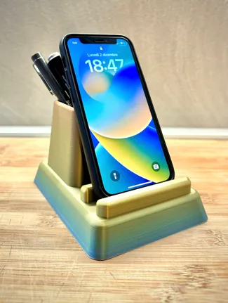 Phone Stand & Pen Holder - IKEA-Inspired Organizer