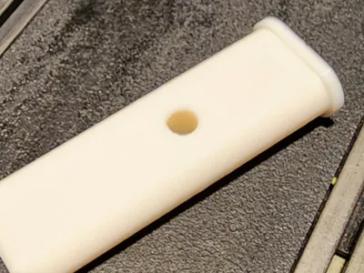 Pop up canopy cross bar repair piece