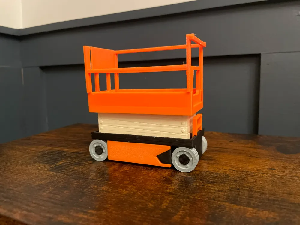 Desktop Scissor Lift by CAL3D - MakerWorld