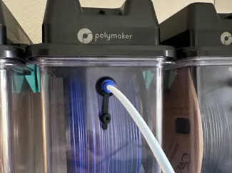 Polydryer Box onto Babu PTFE Adapter V2