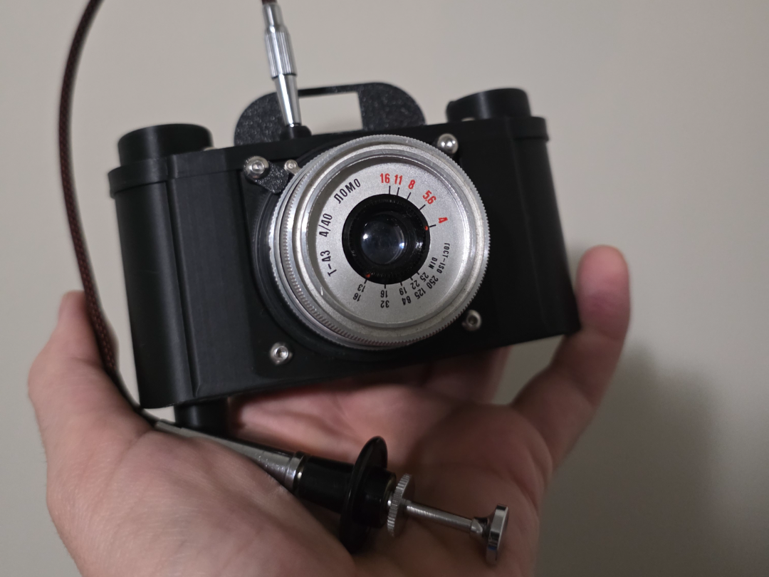 Not a Smena 8m - Rev 3 - 35mm camera project