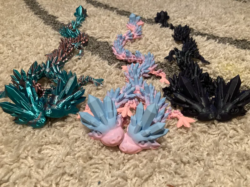 Two-Headed Crystal Dragon Ultra-Streingth X-Flex