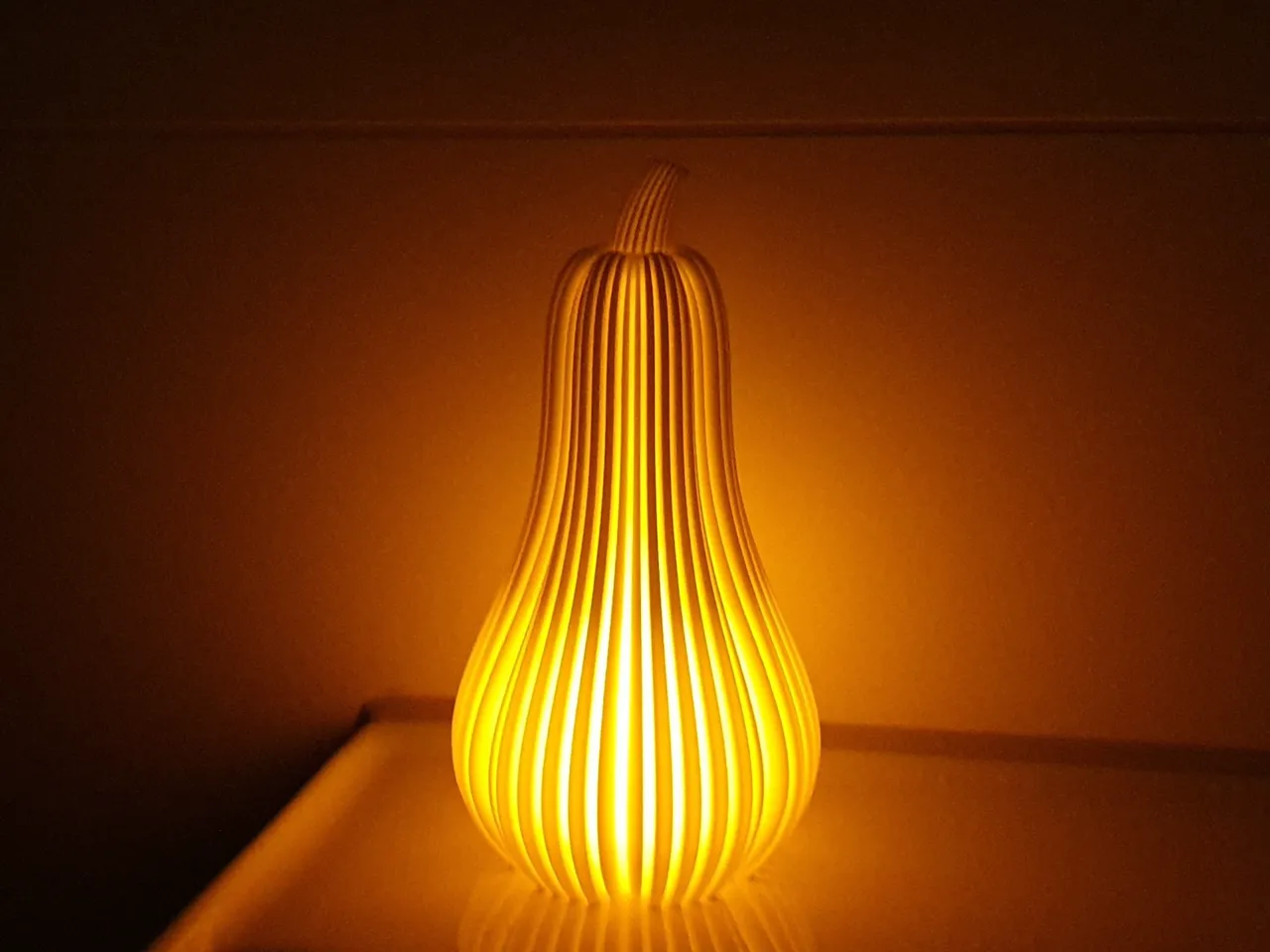 Halloween Pumpkin Tall (tealight compatible) view 3