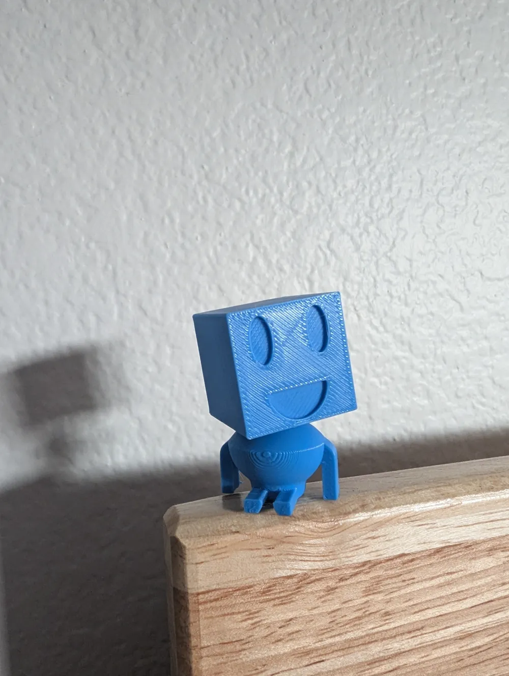 Rotatable Man Face Cube Block Man with rotating head (print in place) by user_2874487995 ...