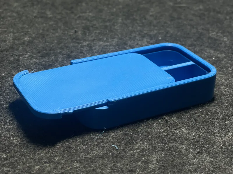 Pocket box - with sliding tray