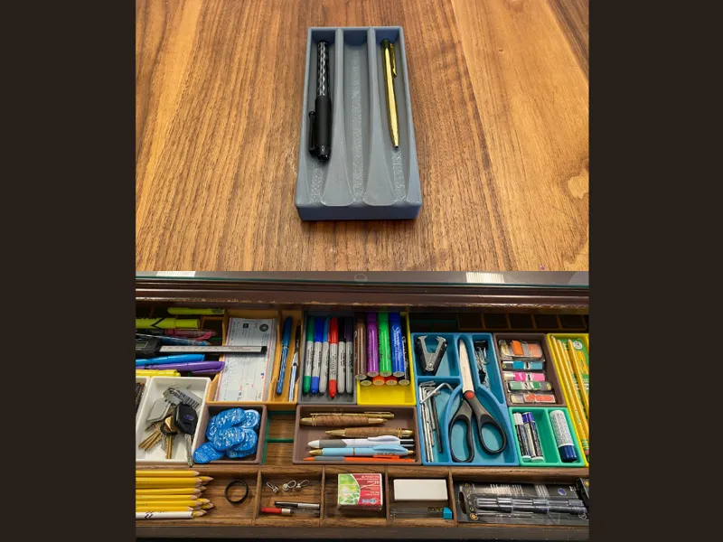 4x2 Gridfinity Pen Holder