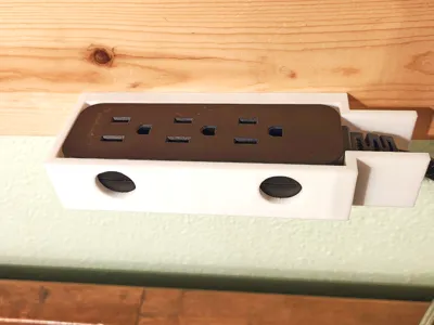 Walmart Power Strip Mount
