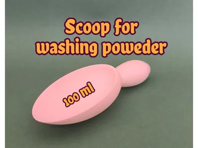 Scoop for washing powder and many others