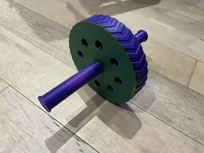 Full 3D Printed ABS Roller