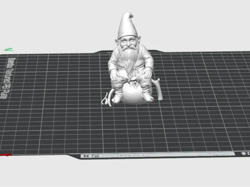 Gnome On Tomato