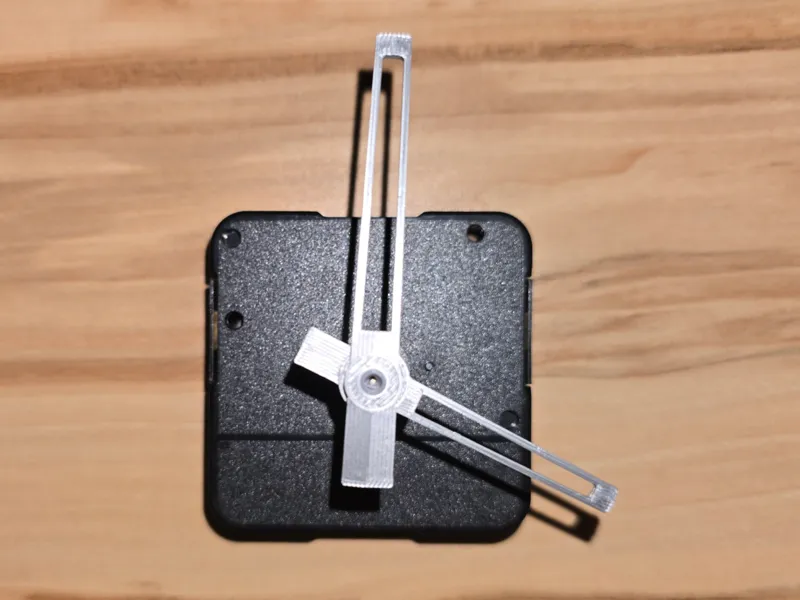 Parametric Hands for JZK Clock from Amazon