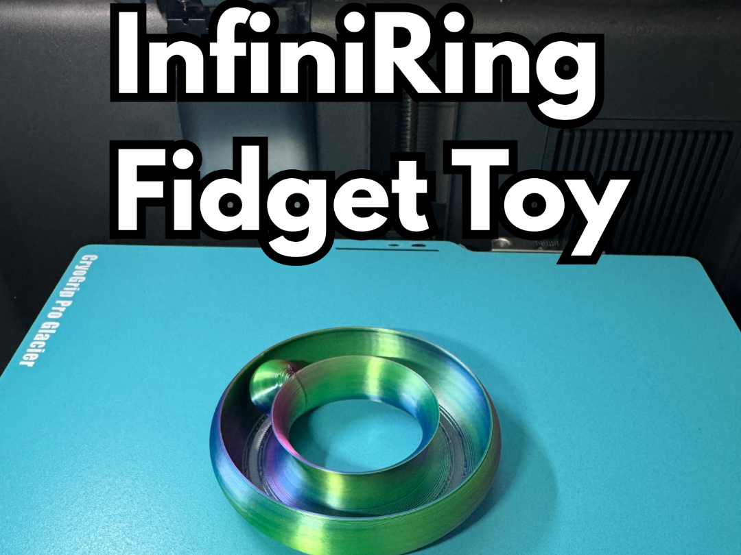InfiniRing Fidget Toy - Spin It Forever!