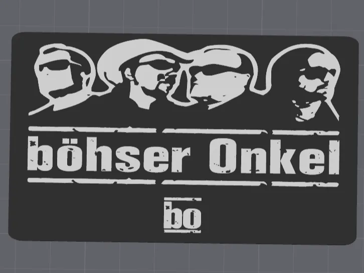 Onkelz Magnetschild