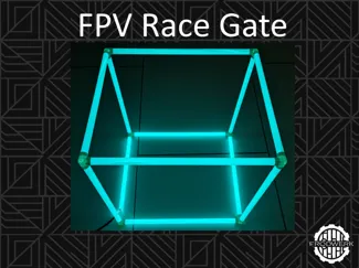 FPV Tiny Whoop Race Gate Quader Modular