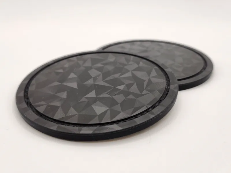Superglatter Untersetzer - Simple Design Coaster