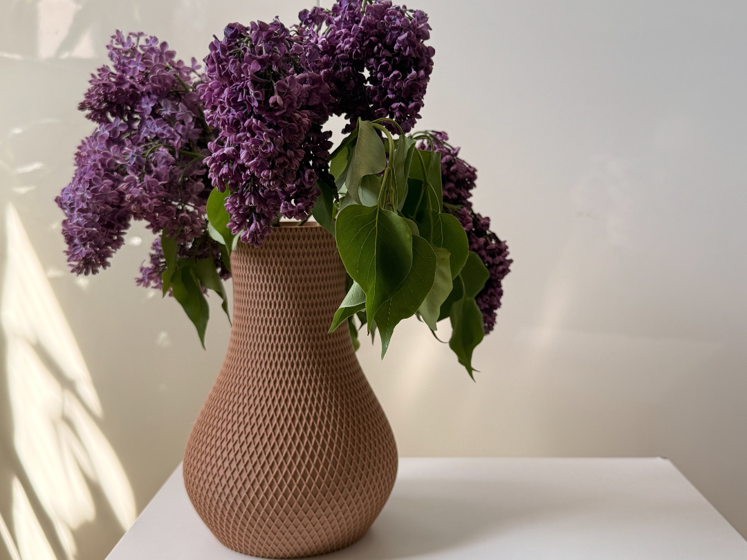 The Kōshi Knurl Vase | Japandi Watertight Vase